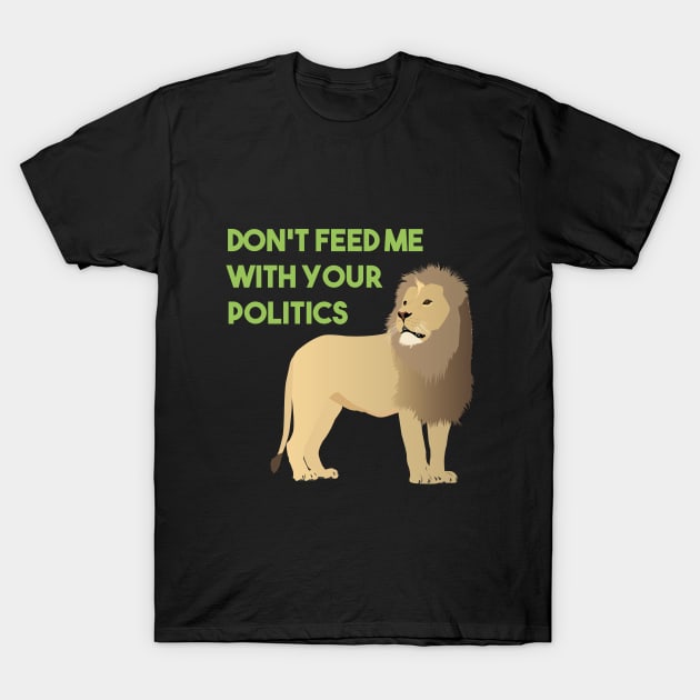 Apolitical Lion T-Shirt by NorseTech